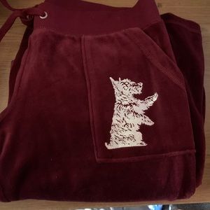 Juicy couture velour pants